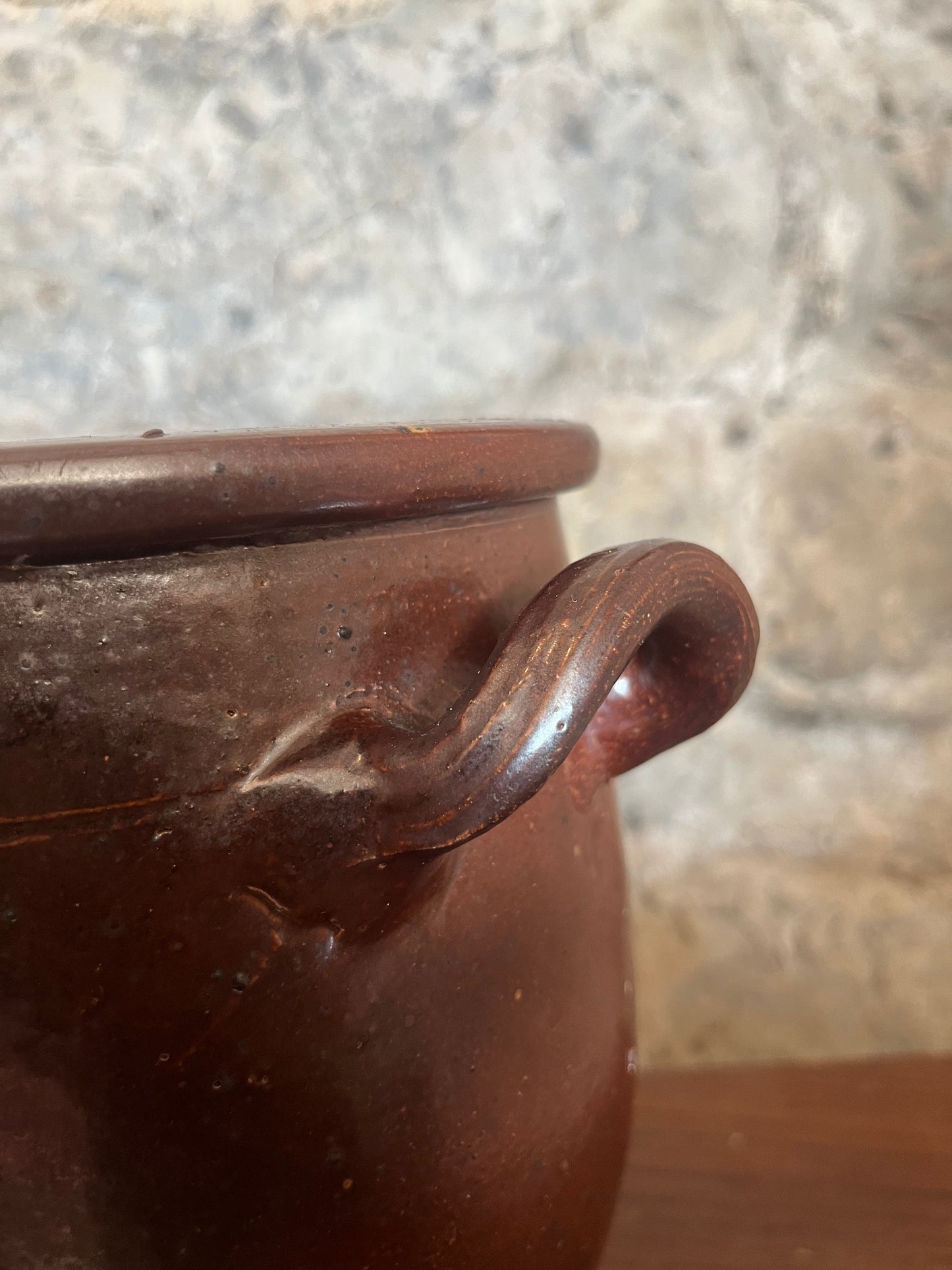 Delphine Vintage Glazed Pot