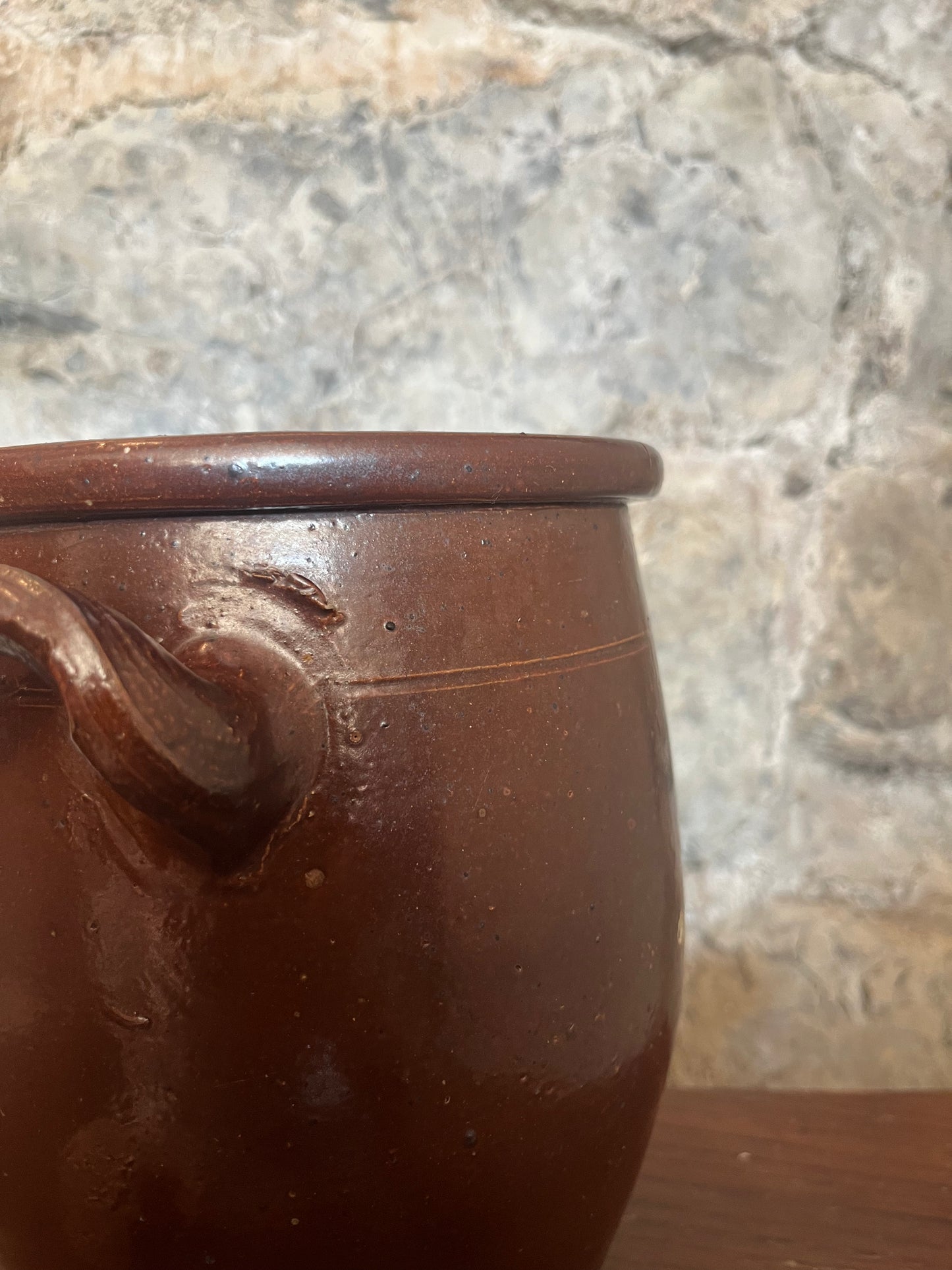 Delphine Vintage Glazed Pot